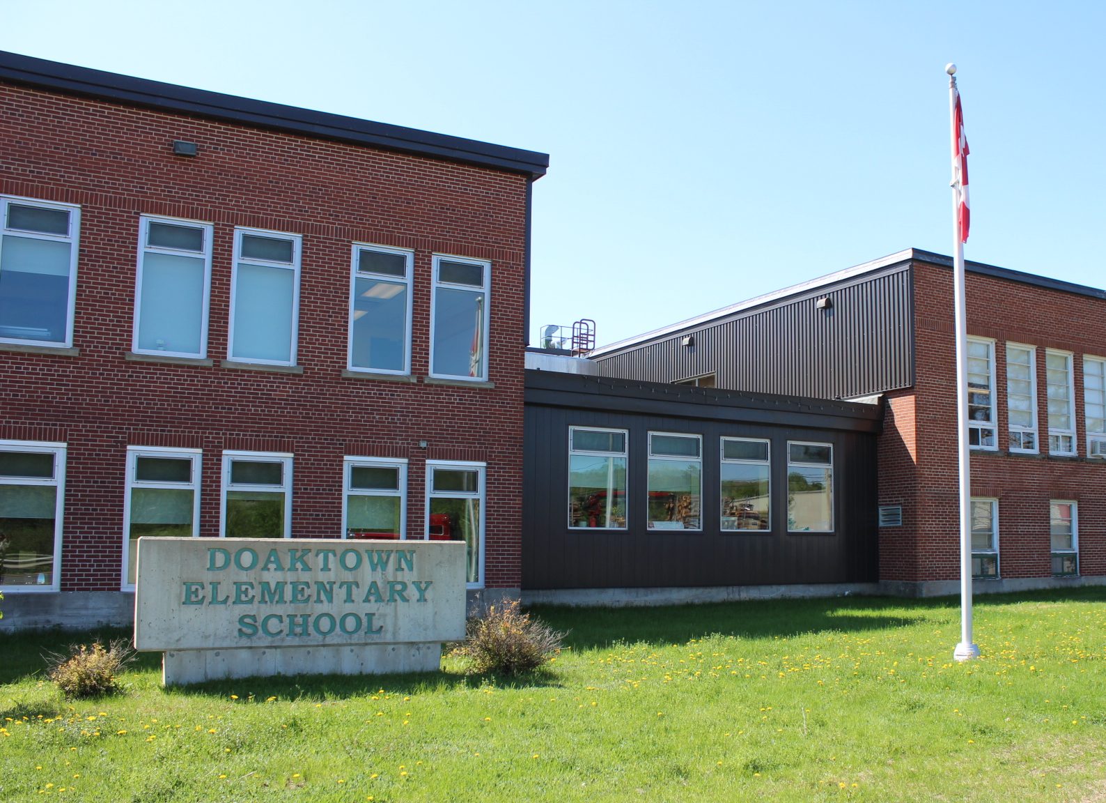 Doaktown Elementary School. Doaktown, NB.