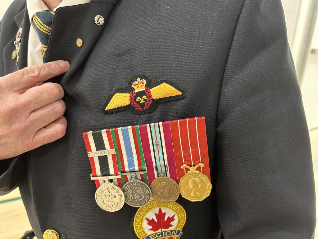 Bob Griffin's medals.