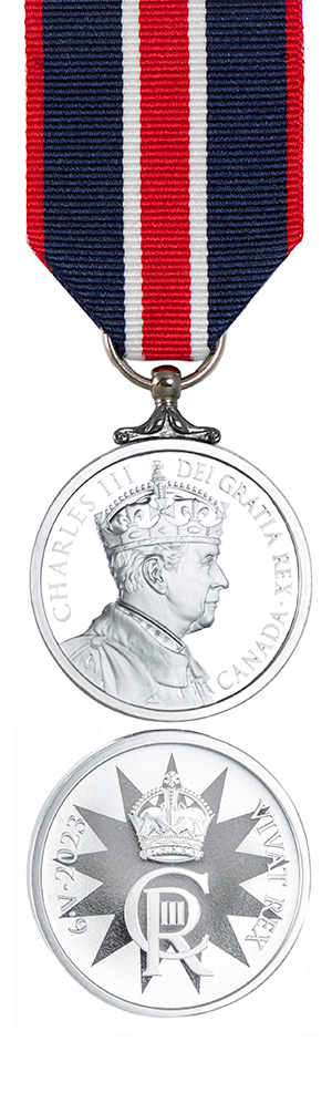 The King Charles III Coronation Medal.