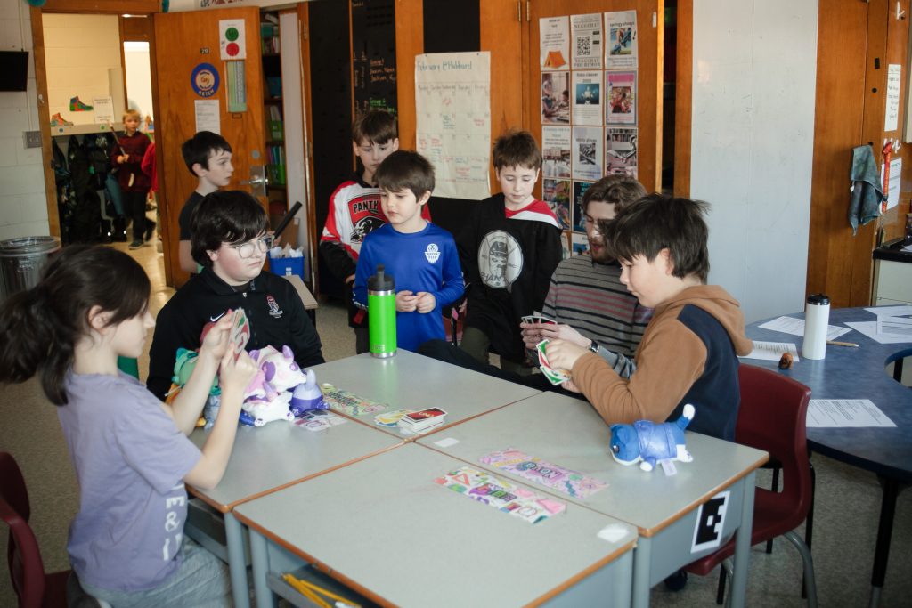 Hubbard Elementary School students take part in unstructured, student-let play time during a Global School Play Day, on Wednesday, Feb. 5.