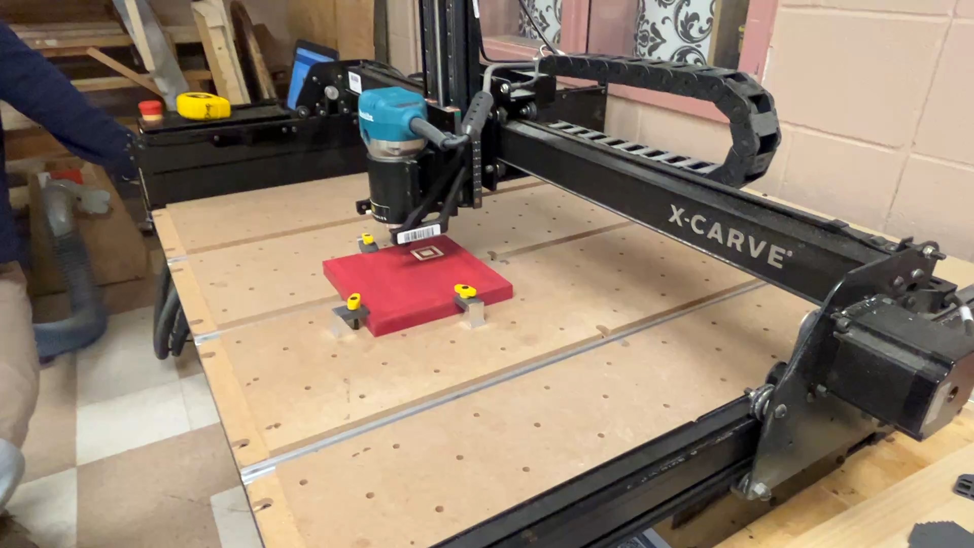 The X-Carve machine.